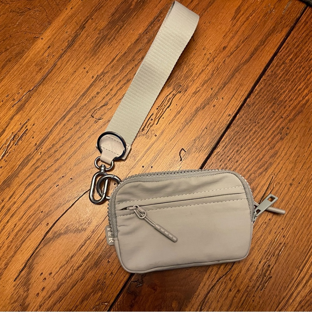 Iris and Rainbow - iris wallet light gray